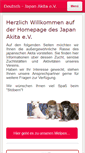 Mobile Screenshot of japan-akita.de